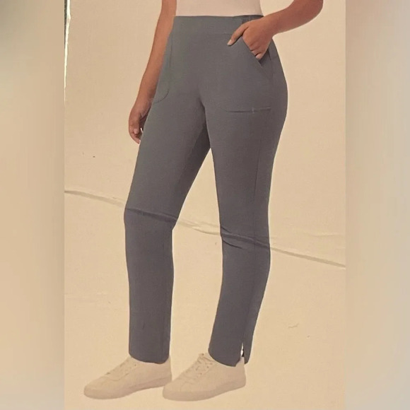 32 Degrees COOL Ladies' Lightweight Twill Pull-On Pant ((Blue) - Picture 8 of 11